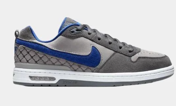 Nike SB P-Rod Zoom Air Low "Flint Grey" Deep Royal Blue Skate Shoes
