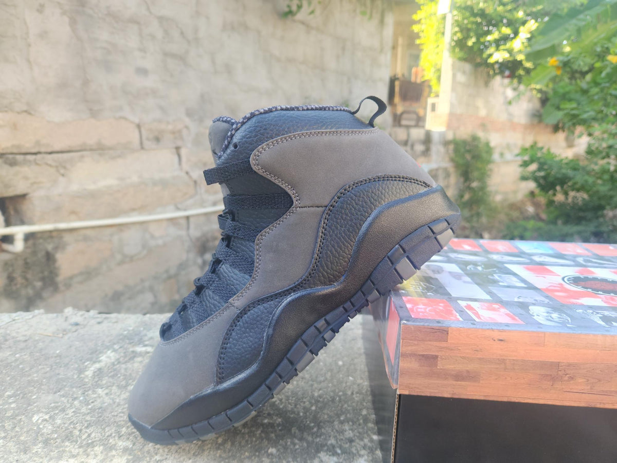 Air Jordan 10 Retro Shadow Grey Black