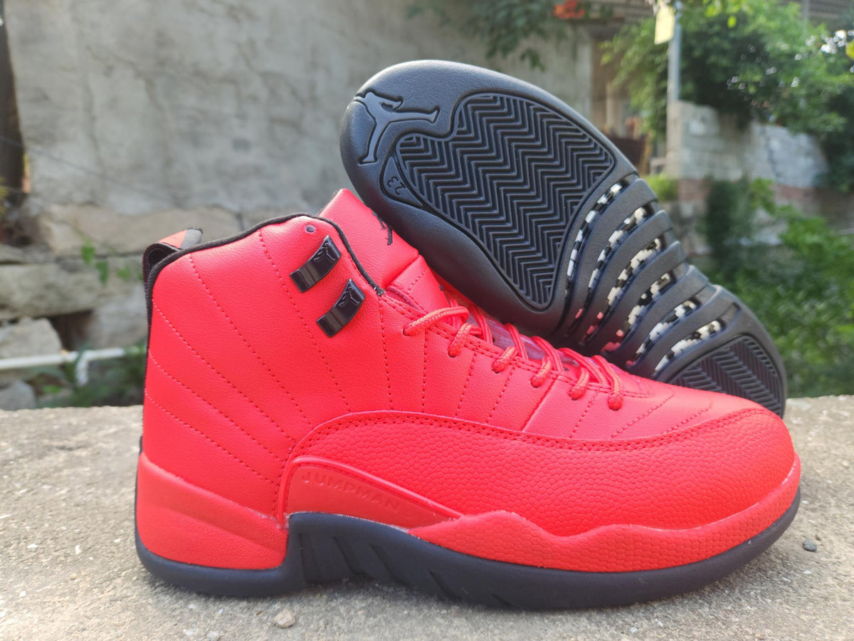 Air Jordan 12 Retro Black‑Red
