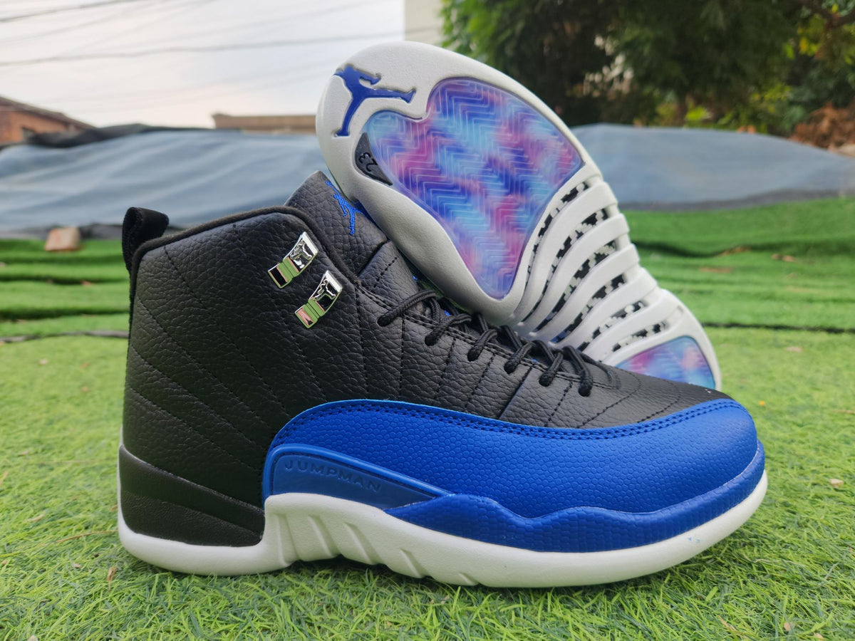 Air Jordan 12 MENS WMNS Black Blue