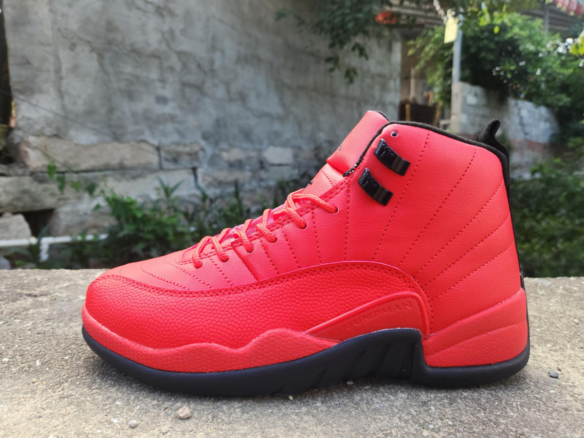 Air Jordan 12 Retro Black‑Red