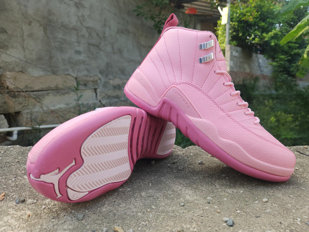 Air Jordan 12 Retro Valentine Pink White Vivid Pink