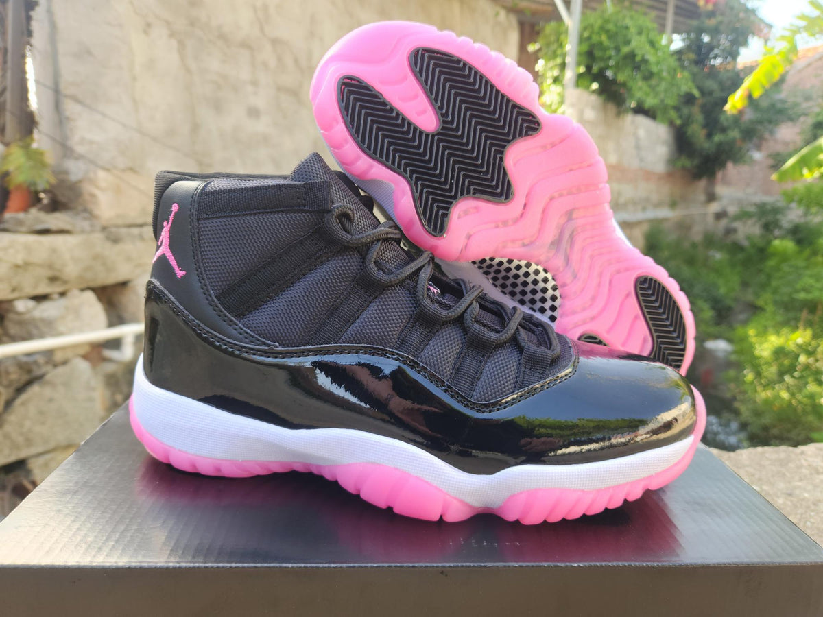 Air Jordan 11 Retro Black‑Rose