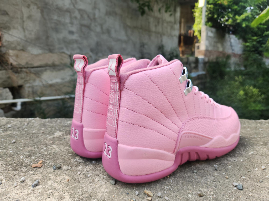 Air Jordan 12 Retro Valentine Pink White Vivid Pink