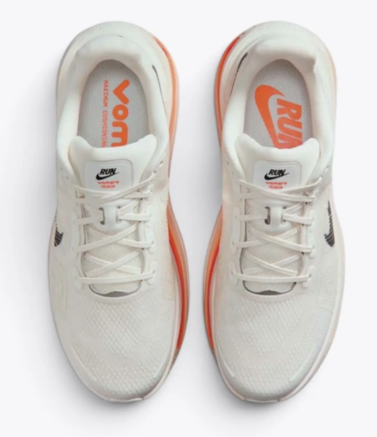 Nike Vomero Premium "Coconut Milk" Sail Total Orange Running Shoes