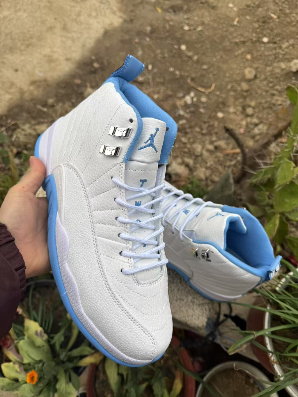 Air Jordan 12 Retro White‑Jade Restored Version Regular Batch