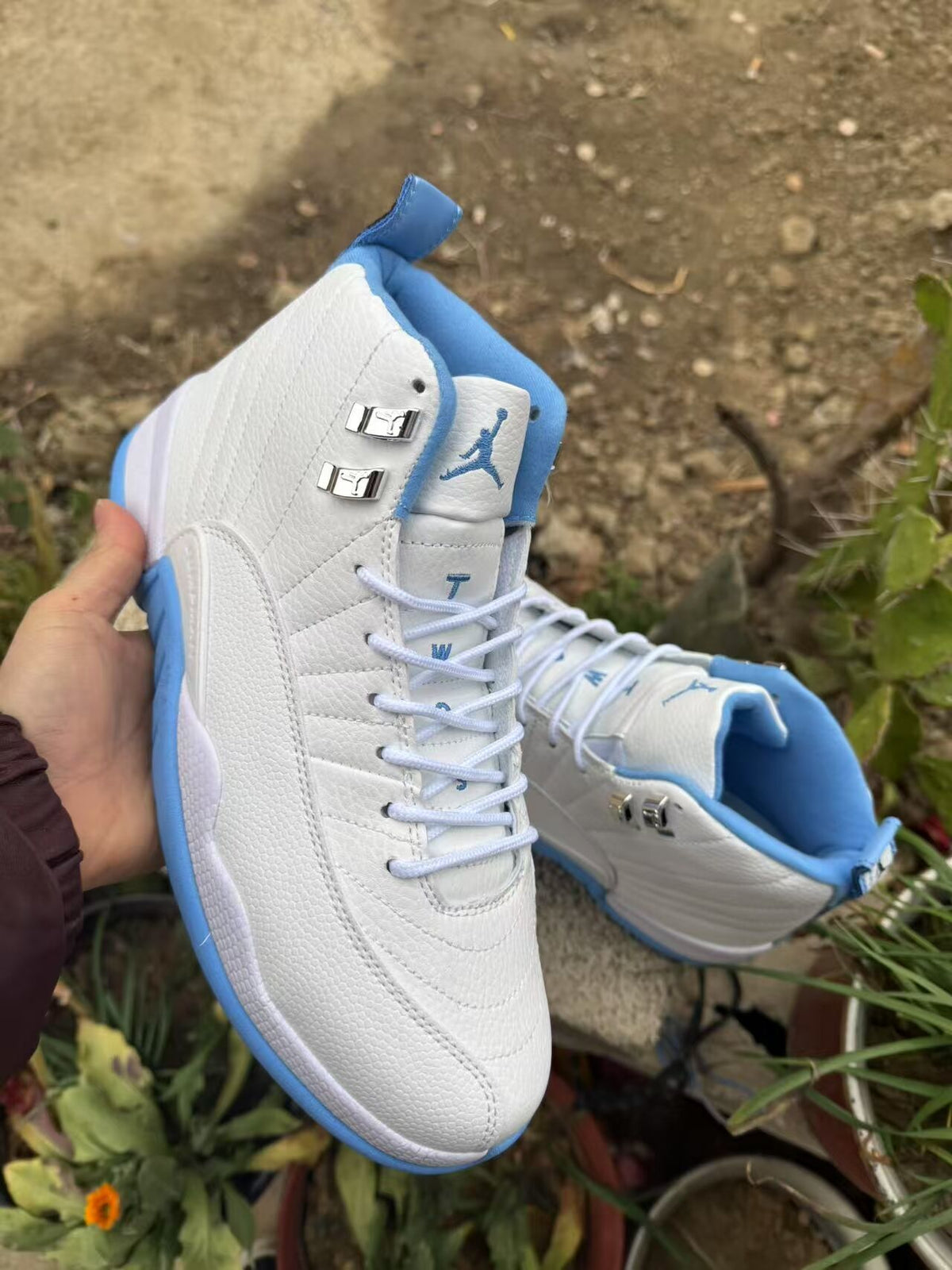 Air Jordan 12 Retro White‑Jade Restored Version Regular Batch