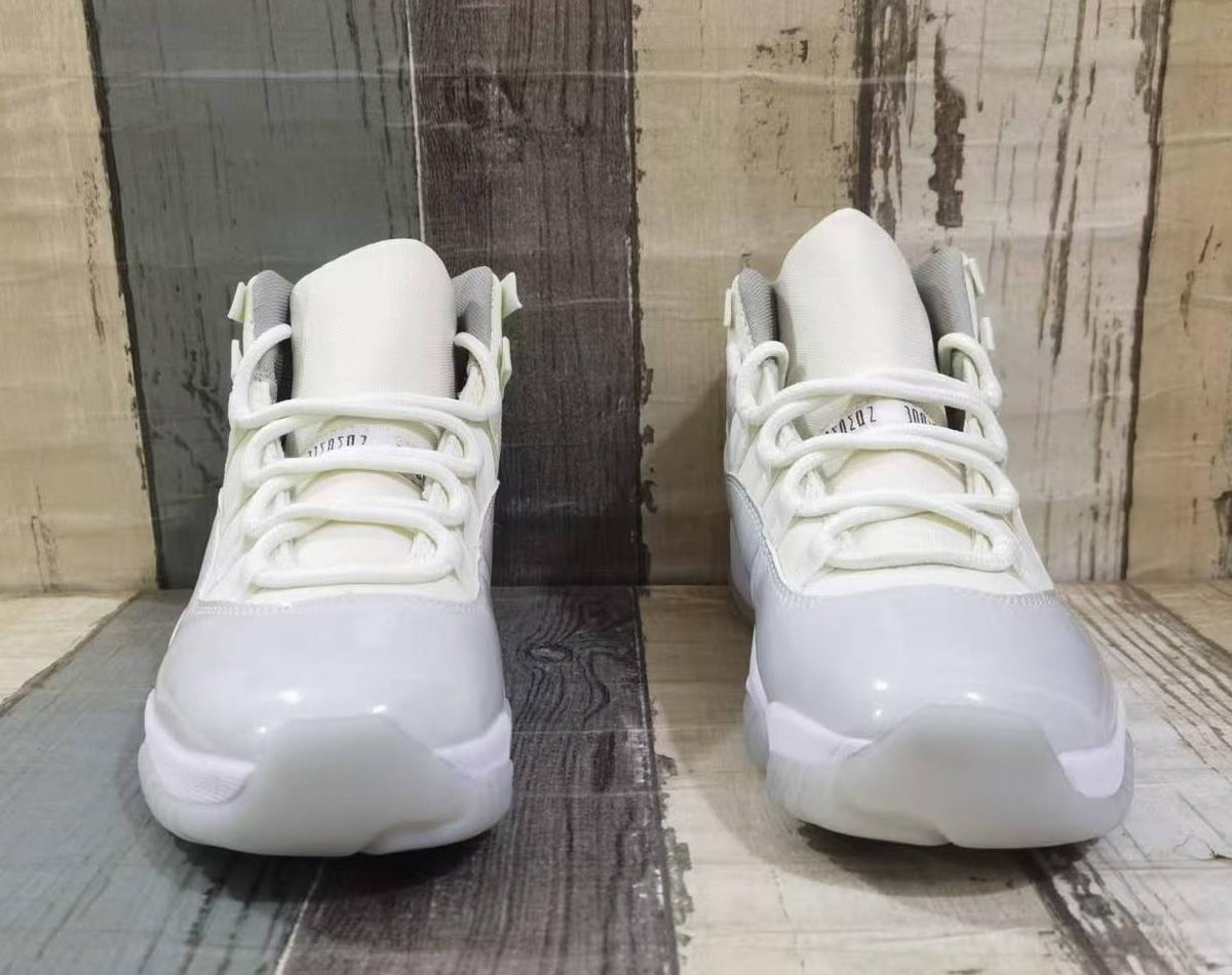 Air Jordan 11 Retro Off‑White‑Grey Unisex