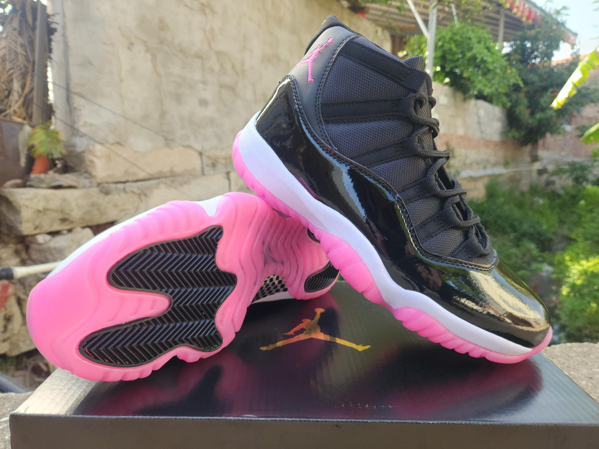 Air Jordan 11 Retro Black‑Rose