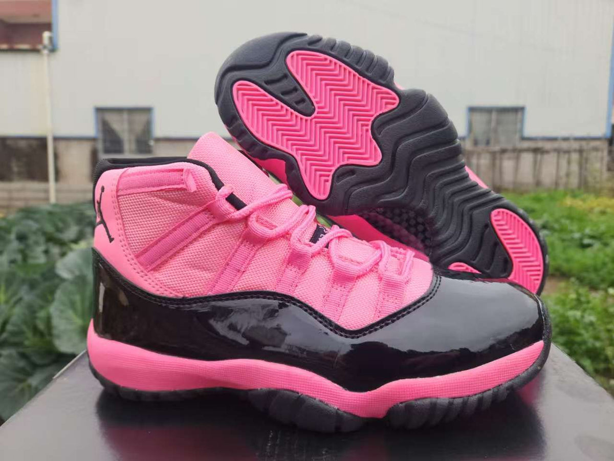 Air Jordan 11 Retro Black‑Pink