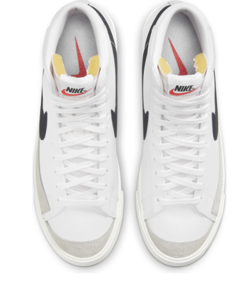 Nike Blazer Mid '77 Vintage White Black - BQ6806-100