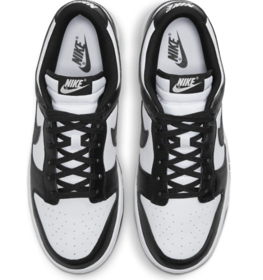 Nike Dunk Low Panda Black White Sneakers - DD1391-100