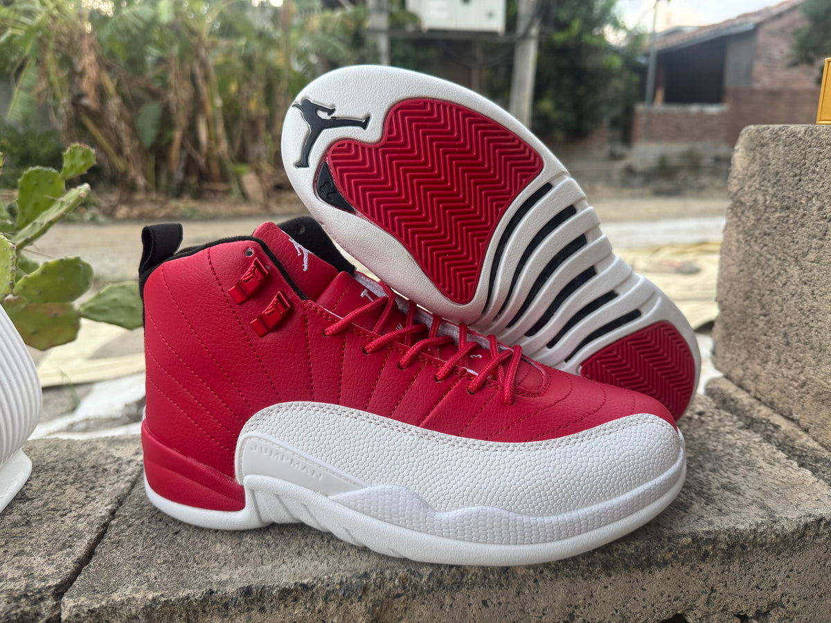 Air Jordan 12 Retro White Red