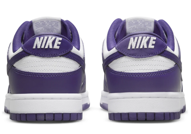 Nike Dunk Low Championship Purple Sneakers - DD1391-104