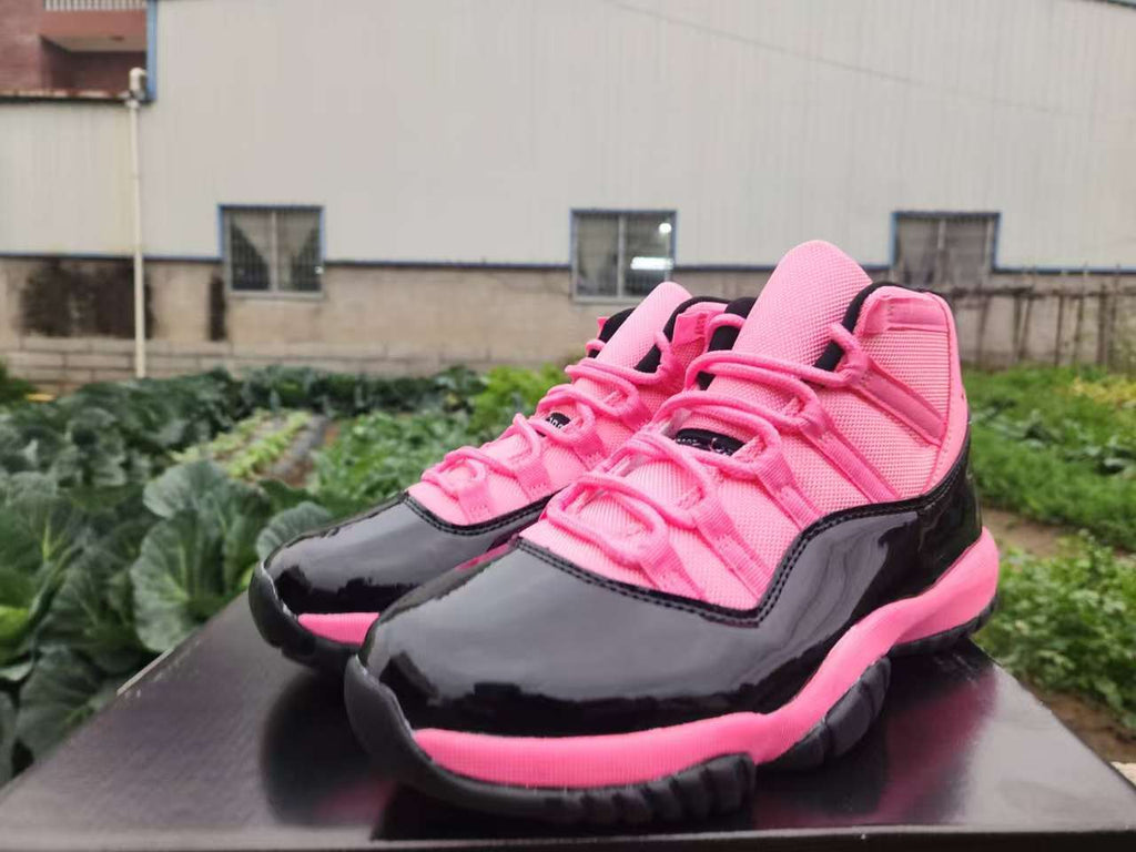 Air Jordan 11 Retro Black‑Pink
