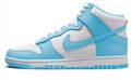 Nike Dunk High Blue Chill Sneakers - DD1399-401