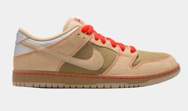 Nike SB "Som Tum" Dunk Low Pro Canvas Vachetta Tan Skate Shoes