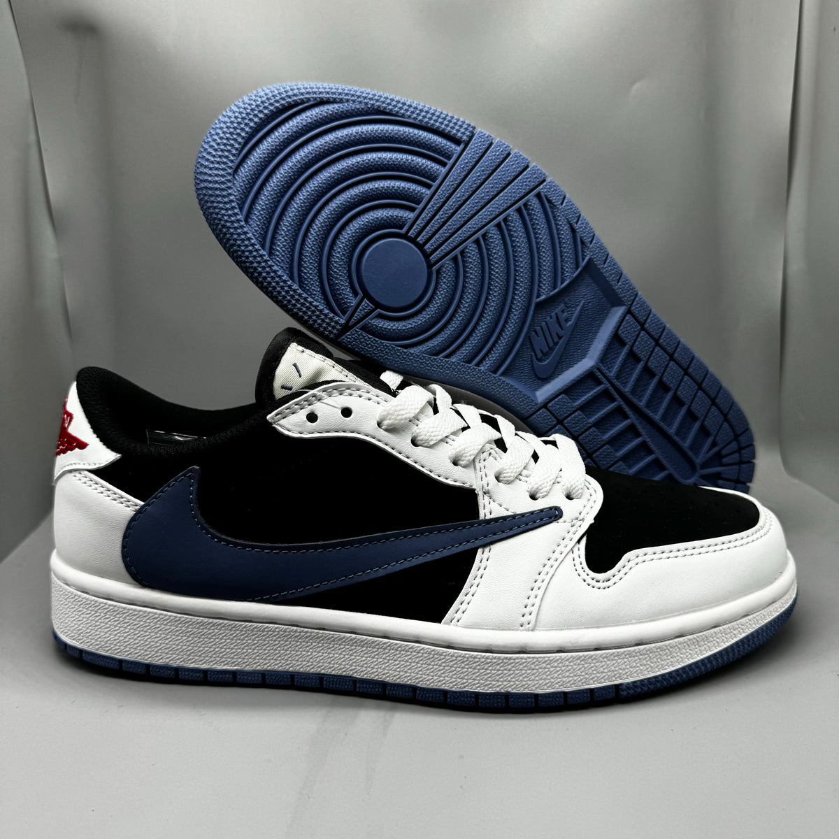 Travis Scott x Air Jordan 1 Retro Low OG SP Lightning White Black Blue