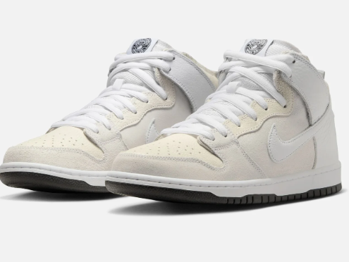 Nike SB x Anti Hero Dunk High "Pirate Crew" White Black Skate Shoes