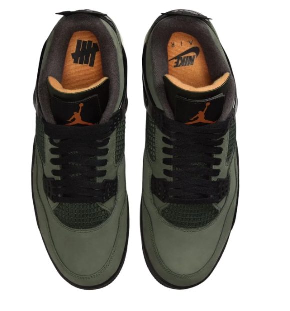 Air Jordan 4 x Undefeated “Deep Green” (2025) | IB1519-200