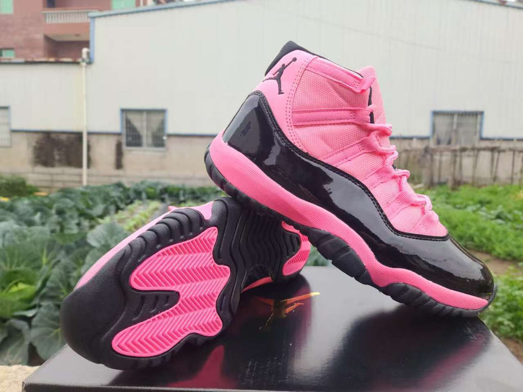 Air Jordan 11 Retro Black‑Pink