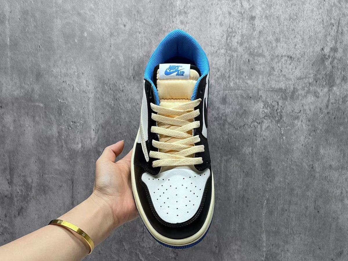Travis Scott x Fragment x Air Jordan 1 Low OG SP Lightning Reverse Swoosh