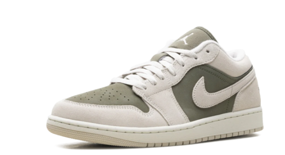 Air Jordan 1 Low SE “Medium Olive / Sail” | HV4089-201