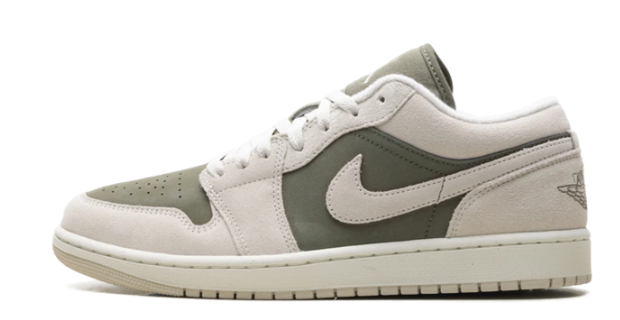 Air Jordan 1 Low SE “Medium Olive / Sail” | HV4089-201