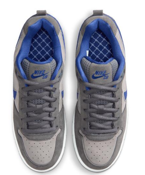 Nike SB P-Rod Zoom Air Low "Flint Grey" Deep Royal Blue Skate Shoes