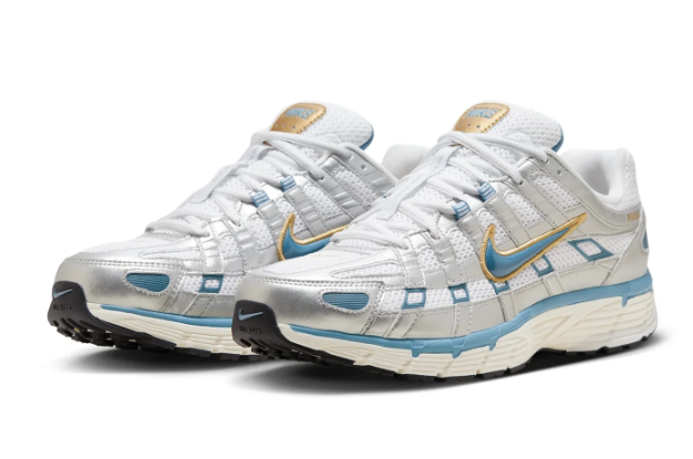 Nike P-6000 “Metallic Silver Aegean Storm”