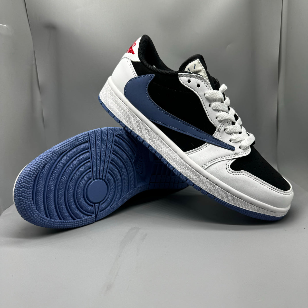 Travis Scott x Air Jordan 1 Retro Low OG SP Lightning White Black Blue
