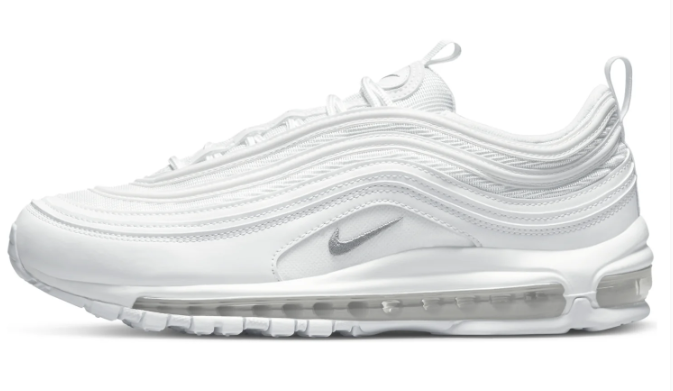 Nike Air Max 97 Triple White Sneakers - 921826-101