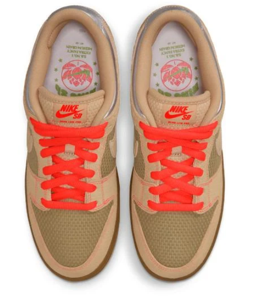 Nike SB "Som Tum" Dunk Low Pro Canvas Vachetta Tan Skate Shoes
