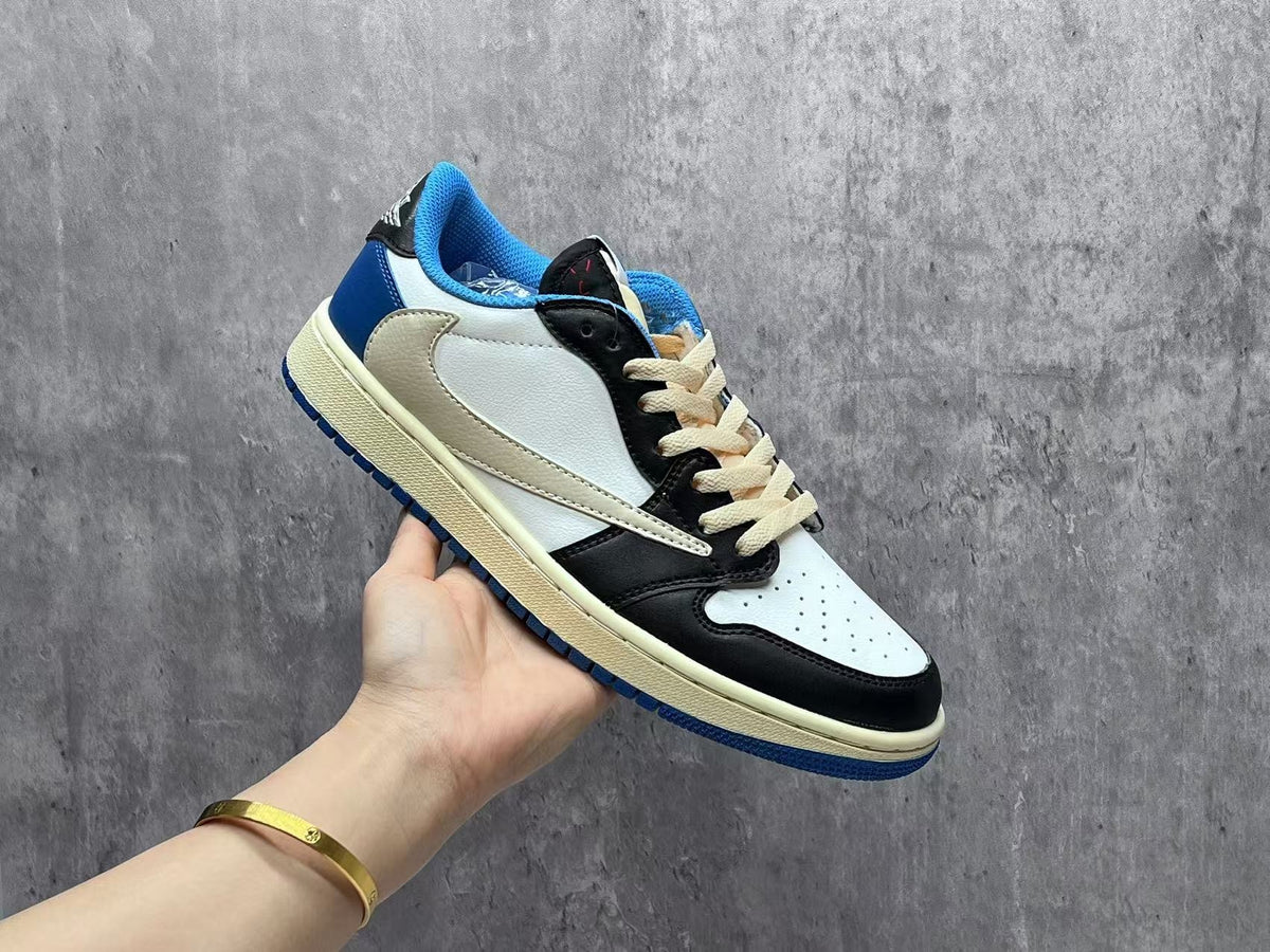Travis Scott x Fragment x Air Jordan 1 Low OG SP Lightning Reverse Swoosh