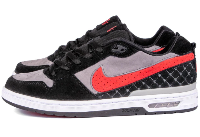 Nike SB Paul Rodriguez Zoom Air Low “Black/Varsity Red/Flint Grey”