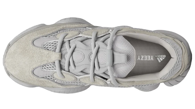 adidas Yeezy 500 Lace-Up Sneakers | Everyday Statement