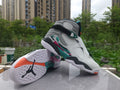 Air Jordan 8 Retro White‑Grey‑Green