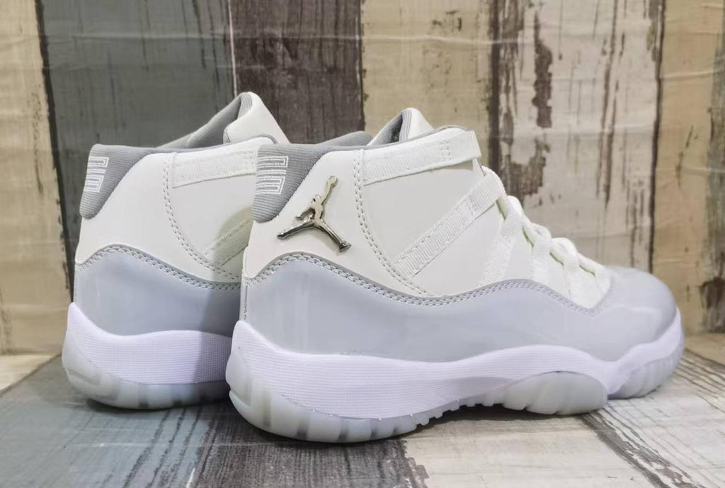 Air Jordan 11 Retro Off‑White‑Grey Unisex