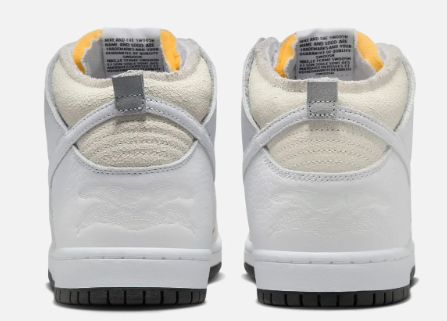 Nike SB x Anti Hero Dunk High "Pirate Crew" White Black Skate Shoes