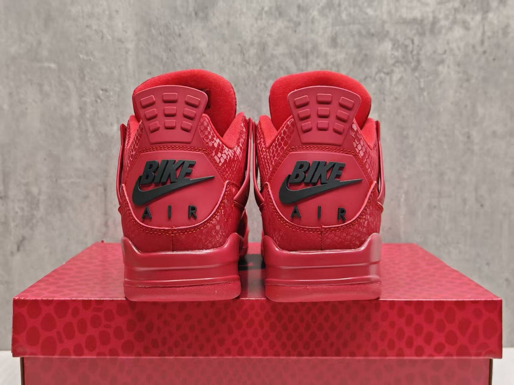 Nigel Sylvester x Air Jordan 4 Red Mamba Red Black
