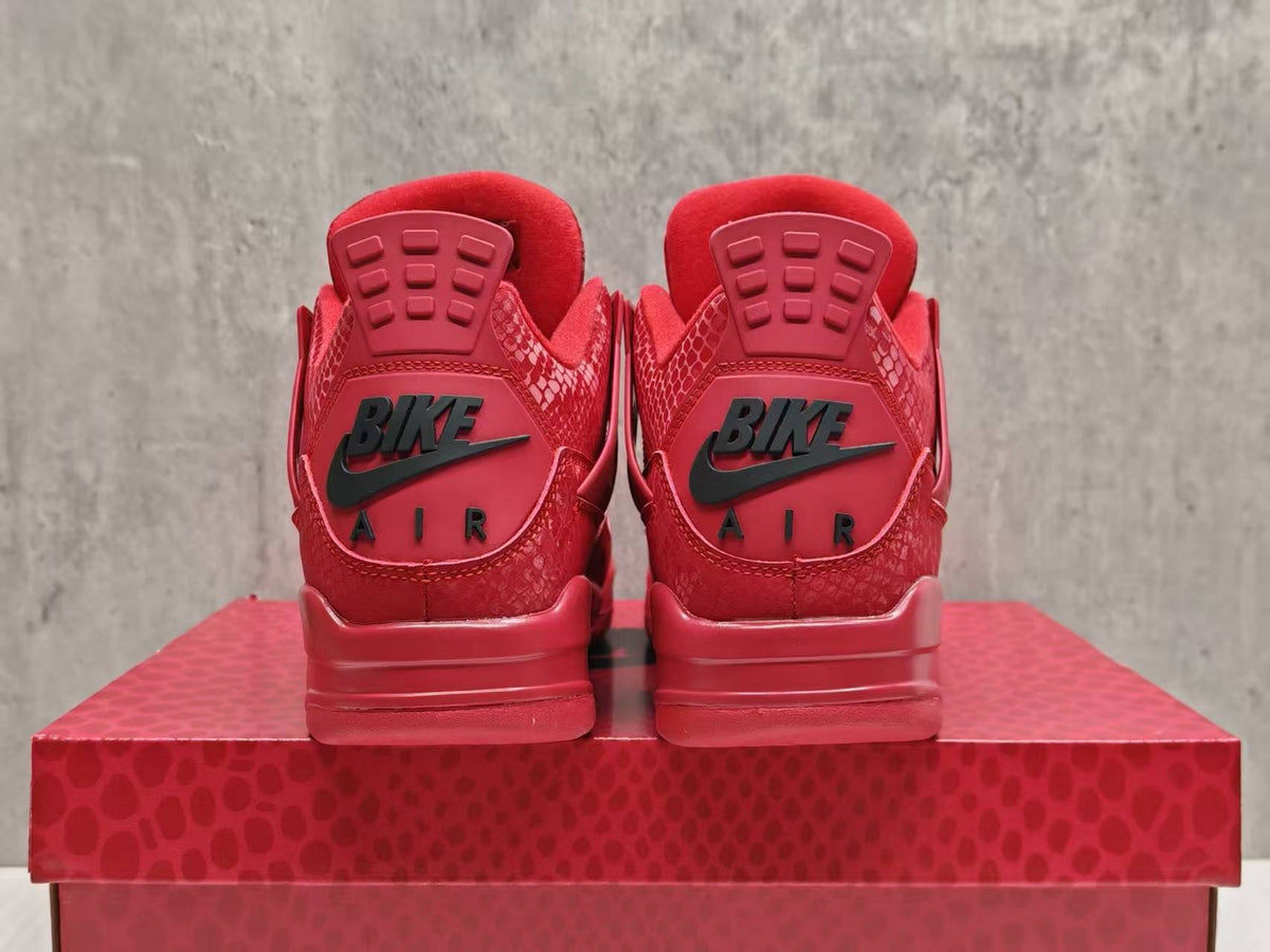 Nigel Sylvester x Air Jordan 4 Red Mamba Red Black