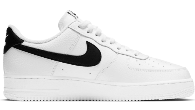 Nike Air Force 1 '07 Sneakers - White and Black