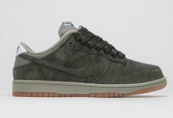 Nike SB Dunk Low Pro B “Sequoia/Light Army/White”