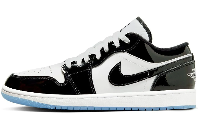 Air Jordan 1 Low SE “Black White Concord” | F1C329