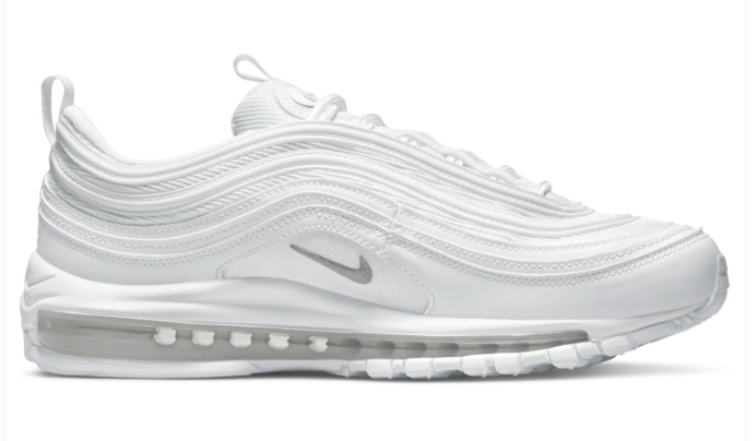 Nike Air Max 97 Triple White Sneakers - 921826-101