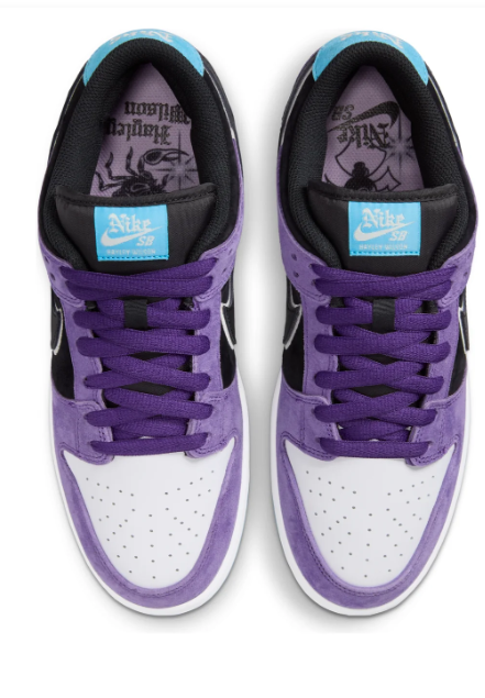 Nike SB x Hayley Wilson Dunk Low "Court Purple" HJ0513-500 Skate Shoes